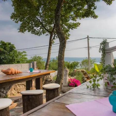 Апартаменты In With Sea View, Terrace, Air Conditioning, Wi-fi Цриквеница